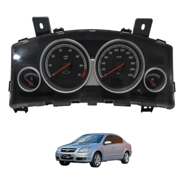 Painel Instrumento Vectra 2.0 8v Flex 2007 2008 Preto