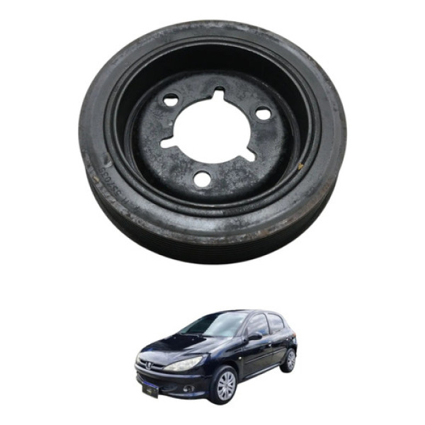 Polia Virabrequim Peugeot 206 1.4 2008 2009