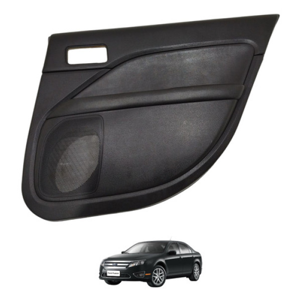 Forro Porta Traseira Direita Fusion 2010 2011 Ford Preto