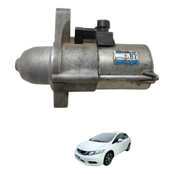 Motor Arranque Partida Civic 2.0 Automático 2013 2014