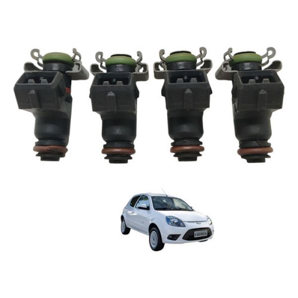 Jogo Bico Injetor Ford Ka 1.0 2012 2013 1