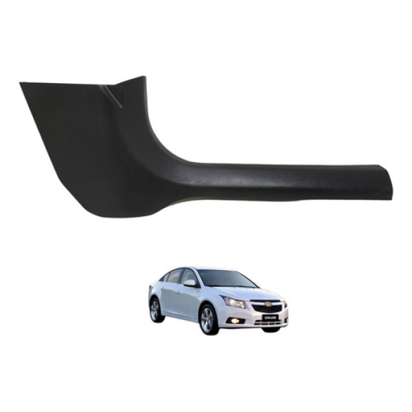 Acabamento Soleira Dianteira Direita Cruze 2013 2014 Preto