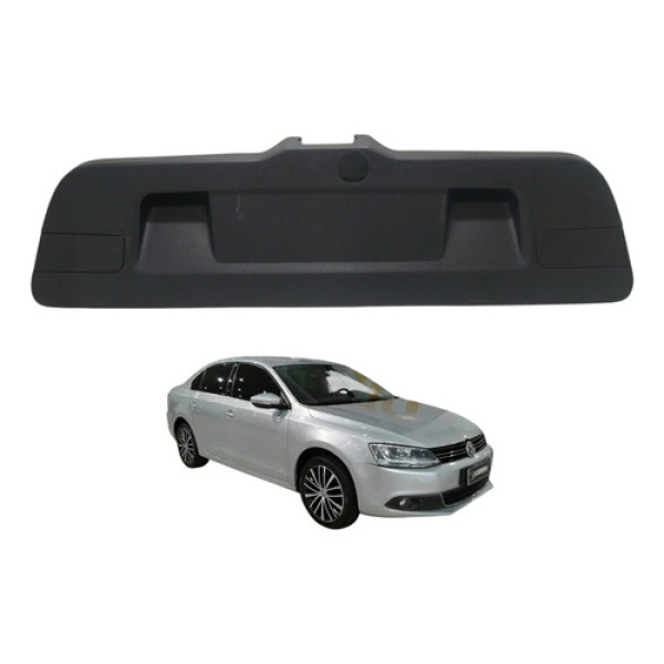 Acabamento Tampa Traseira Volkswagen Jetta 2011 2012 Preto