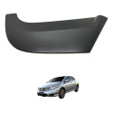 Acabamento Externo Porta Traseira Direita Honda City 2013 14 Preto