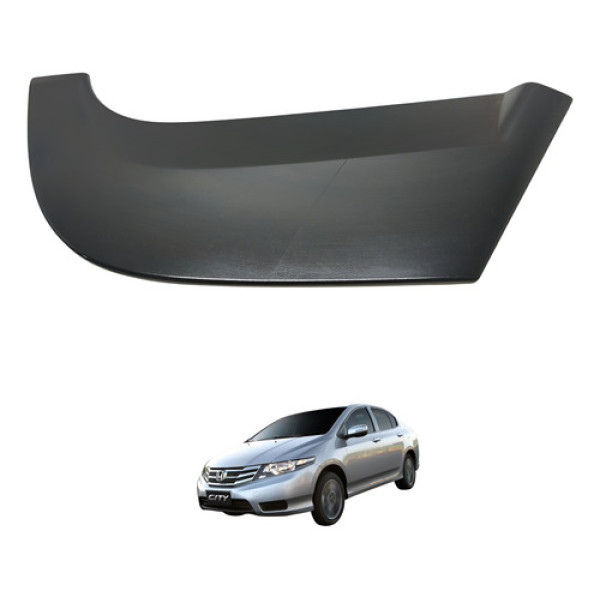 Acabamento Externo Porta Traseira Direita Honda City 2013 14 Preto