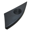 Acabamento Esquerdo Retrovisor Stilo 2010 2011 Preto