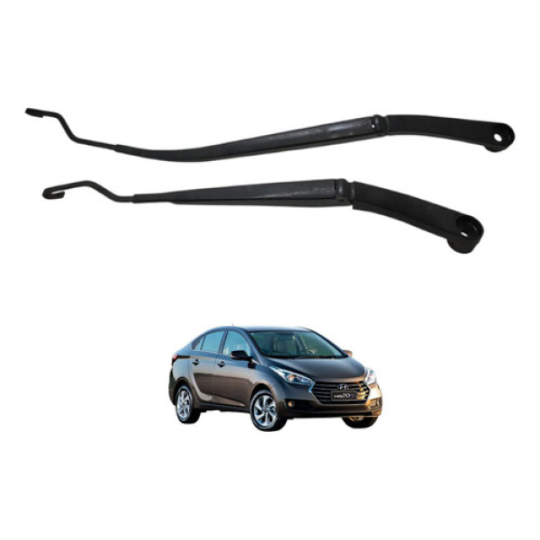 Haste Limpador Parabrisa Hyundai Hb20 2017 2018 Esquerdo