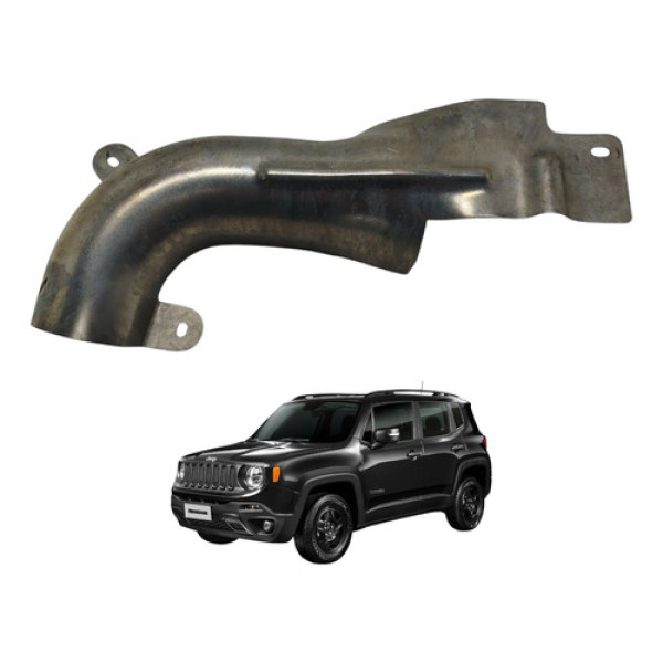 Protetor Gargalo Tanque Jeep Renegade 1.8 Flex 2017 2018 Cinza 2017
