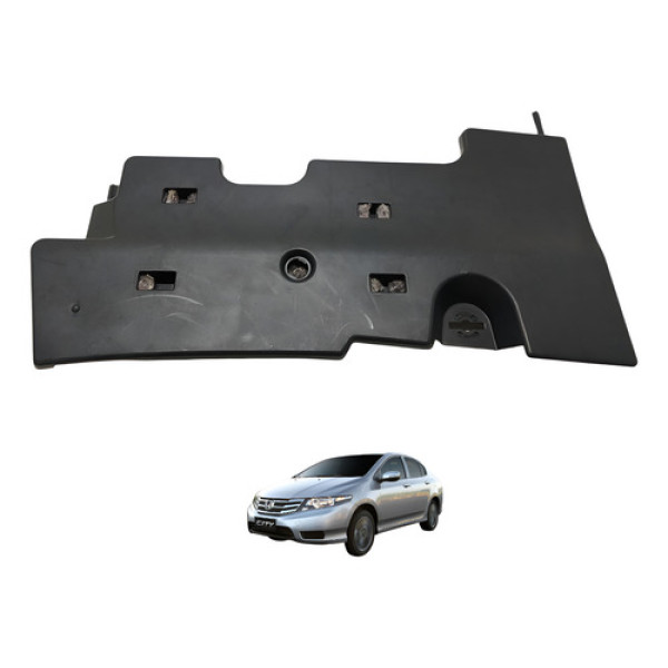 Acabamento Inferior Painel Honda City 2013 2014 Preto