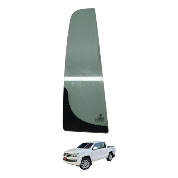 Vidro Vigia Fixo Traseira Direita Amarok 2011 2012 Vw