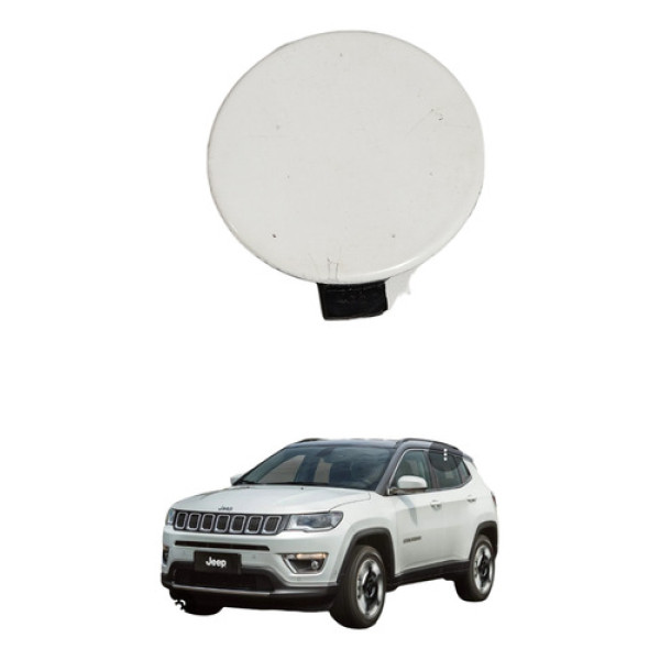 Tampa Reboque Parachoque Dianteiro Jeep Compass 2017