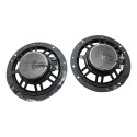 Par Alto Falante Bravox B3x60 X 6   Preto Prata Triaxial Preto