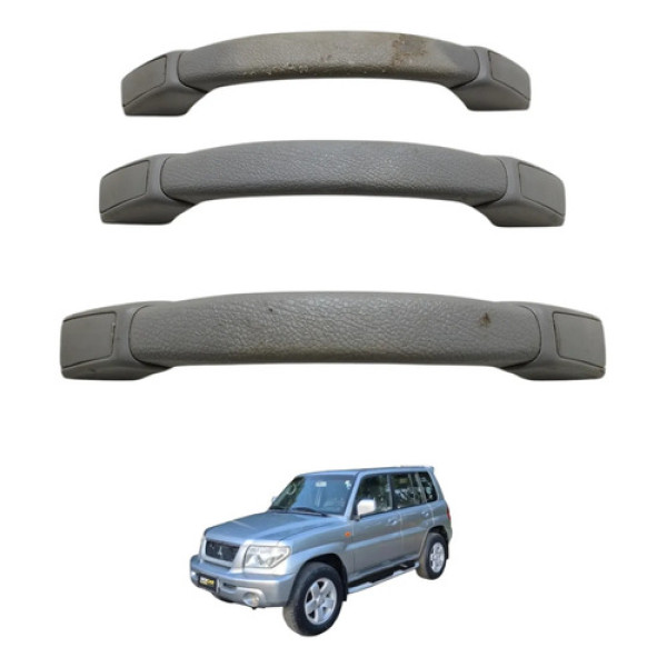 Alça Teto Pqp Pajero Tr4 2004 2005 Bege