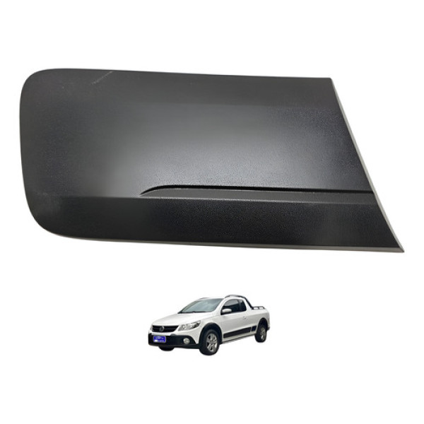 Friso Lateral Direito Saveiro Cross 1.6 2012 2013 Preto