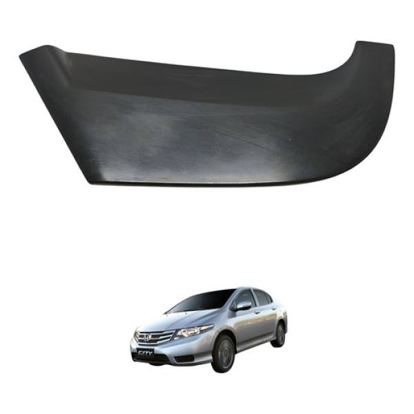 Acabamento Externo Porta Traseira Esquerda Honda City 2013 Preto