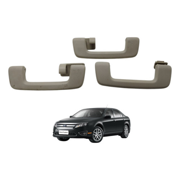 Alça Teto Pqp Fusion 3.0 2010 2011 Ford Bege
