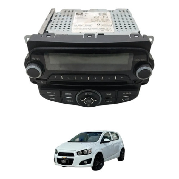 Rádio Original Chevrolet Sonic 1.6 2013 2014