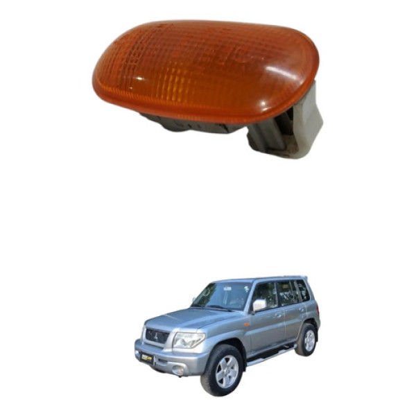 Pisca Paralama Pajero Tr4 2004 2005 Laranja-escuro