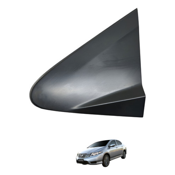 Acabamento Externo Retrovisor Esquerdo Honda City 2013 2014 Preto