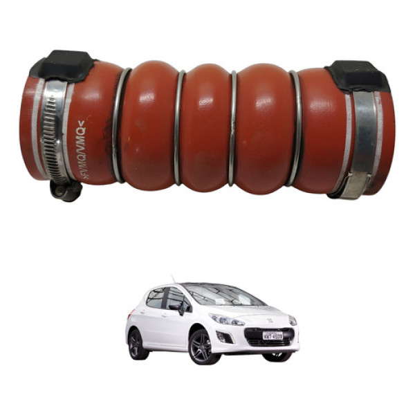 Mangueira Intercooler Peugeot 308 1.6 Thp 2014 2015 Vermelho