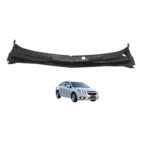 Grade Churrasqueira Frontal Cruze Ltz 1.8 2013 2014 Preto Fosco