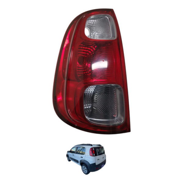 Lanterna Sinaleira Esquerda Uno Vivace Way 2013 2014 Esquerdo/motorista Vermelho