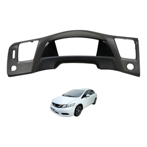 Moldura Painel Instrumento Civic 2013 2014 Cinza