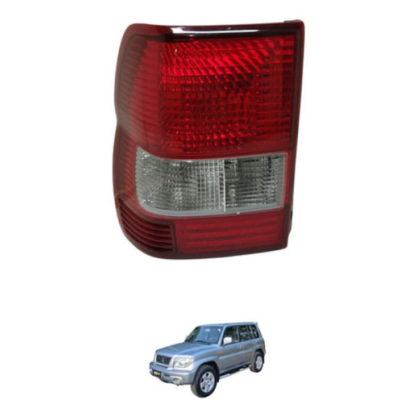 Lanterna Esquerda Pajero Tr4 2004 2005 Esquerdo/motorista Vermelho