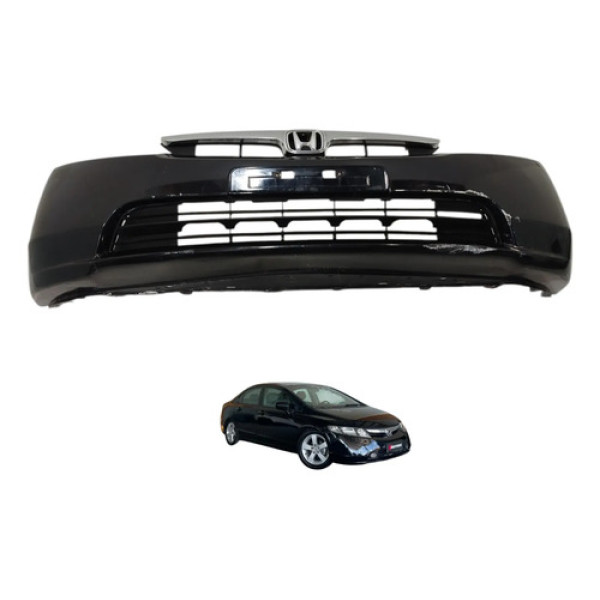 Parachoque Dianteiro Civic 2008 2009 Preto