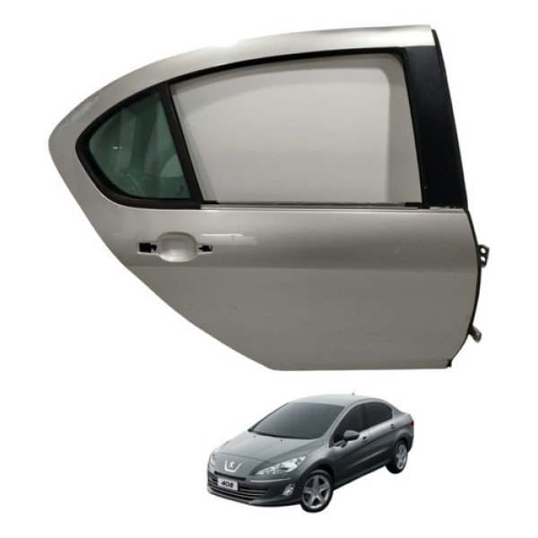 Porta Traseira Direita Peugeot 408 2010 2011 2012 2013 Traseira Direito Original