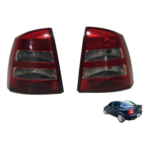 Par Lanterna Traseira Astra Sedan 2003 A 2009 Ambos Lados Original