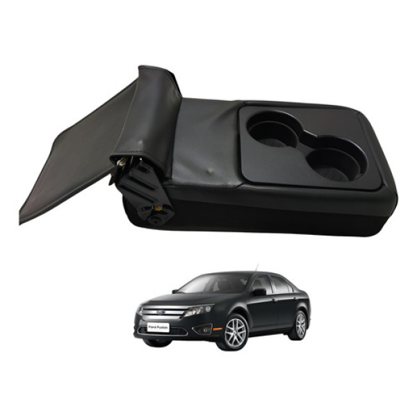 Porta Copos Banco Traseiro Fusion 2010 2011 Ford Preto