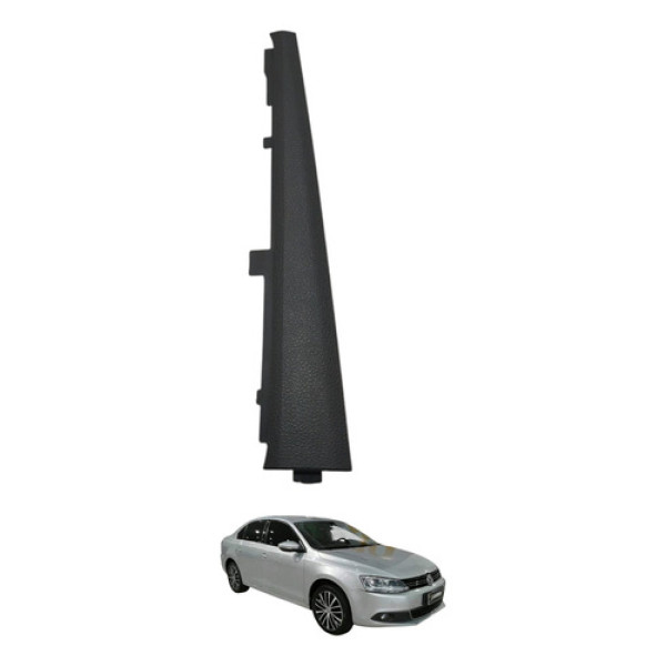 Acabamento Soleira Direita Jetta Tsi 2011 2012 2013 Vw Preto