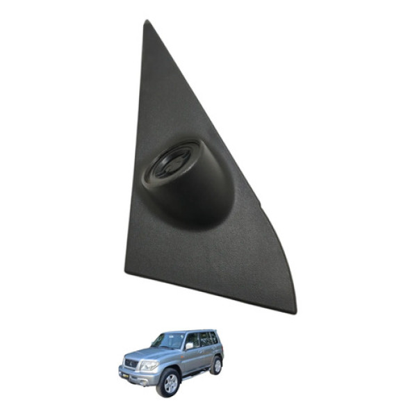 Acabamento Retrovisor Esquerdo Pajero Tr4 2004 2005 Preto
