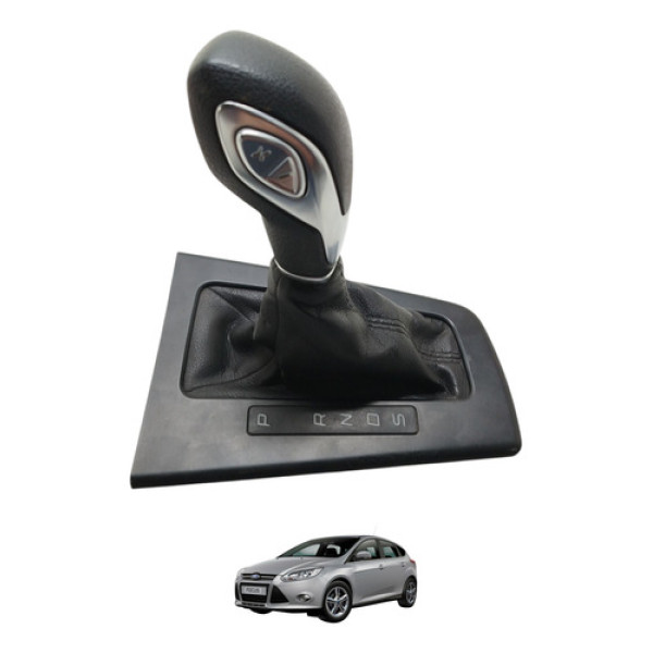 Manopla Câmbio Automático Focus 2014 2015 Preto
