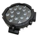 Par 2 Farol Milha Led 12v 198w Preto