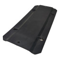Suporte Placa Traseira Jetta 2012 A 2015 Preto