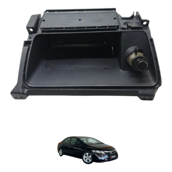 Moldura Porta Objeto Civic 1.8 2008 2009 Preto