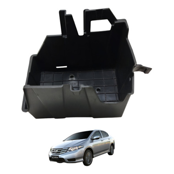 Caixa Suporte Bateria Honda City 1.5 2013 2014 Preto
