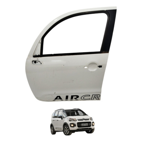 Porta Dianteira Esquerda Citroen Air Cross 2013 2014 2015 Dianteira Esquerdo Branco