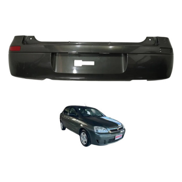 Parachoque Traseiro Corsa Hatch 2009 2010
