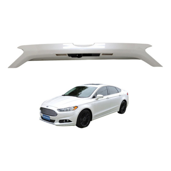 Moldura Friso Tampa Traseira Porta Malas Fusion Titanium2014 Branco