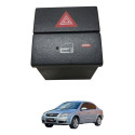 Botão Pisca Alerta Vectra 2.0 2007 2008 Preto