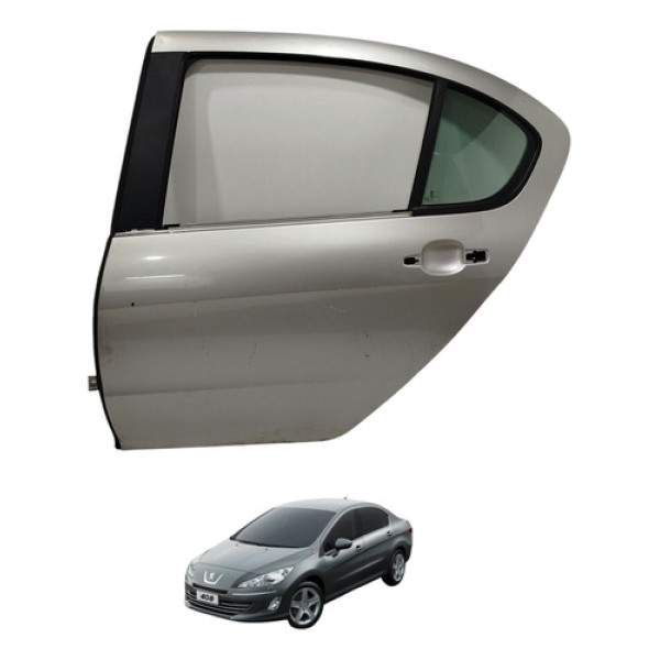 Porta Traseira Esquerda Peugeot 408 2010 2011 2012 2013 Traseira Esquerdo Obrigada