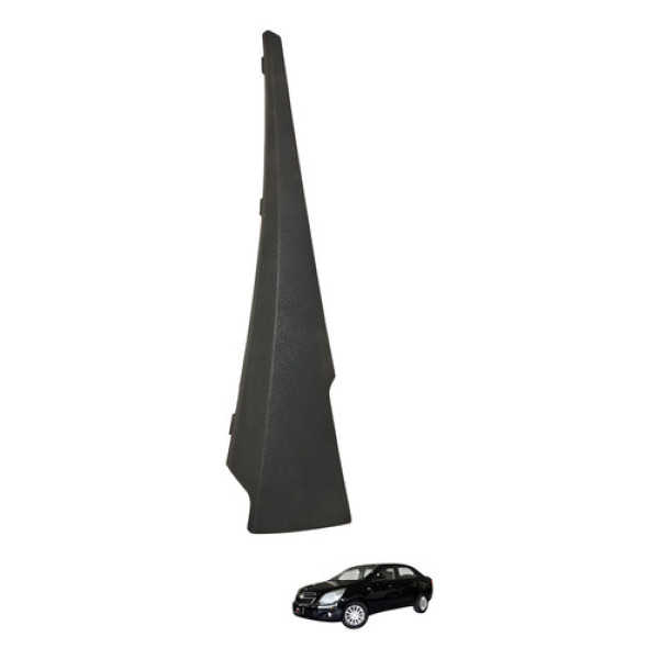 Acabamento Direito Parabrisa Cobalt 2013 2014 Preto