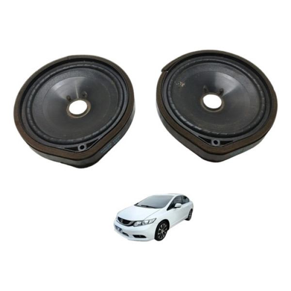 Alto Falante Civic 2013 2014 Preto