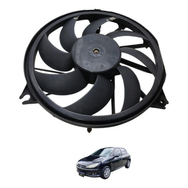Ventoinha Radiador Peugeot 1.4 2008 2009