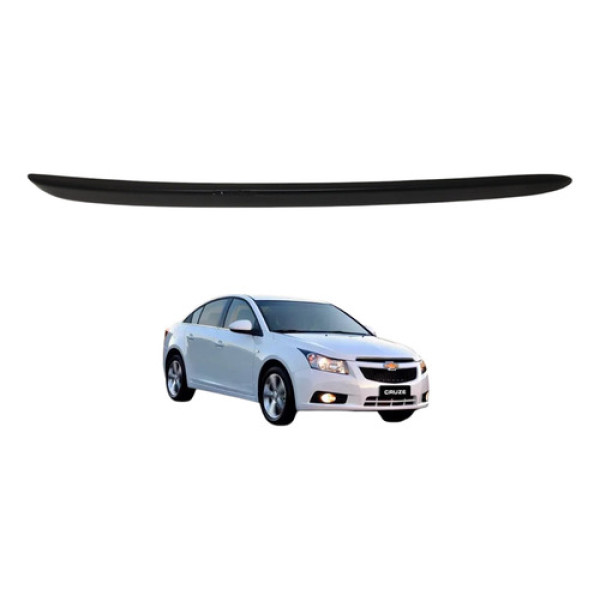 Moldura Externa Vidro Traseiro Direito Cruze Hatch 2012 2015 Preto