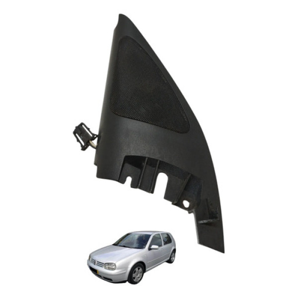 Acabamento Retrovisor Esquerdo Golf 2001 2002 Preto