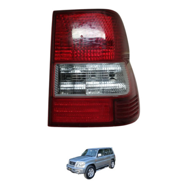 Lanterna Direita Pajero Tr4 2004 2005 Direito/passageiro Vermelho